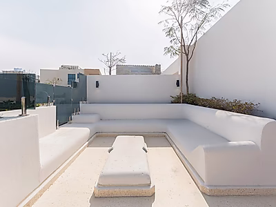 Luxury 5BR Villa + Maid & Driver | Private Pool | Rooftop | Fully Furnished | Giardino Village, The Pearl