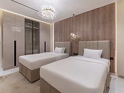 Luxury 5BR Villa + Maid & Driver | Private Pool | Rooftop | Fully Furnished | Giardino Village, The Pearl