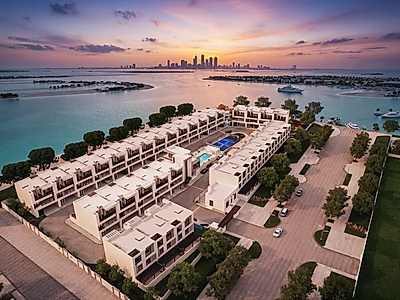 LUXURY 4-BEDROOM COMPOUND TOWNHOUSE FOR SALE - QETAIFAN ISLAND NORTH