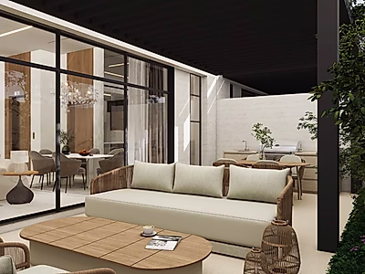 LUXURY 4-BEDROOM COMPOUND TOWNHOUSE FOR SALE - QETAIFAN ISLAND NORTH