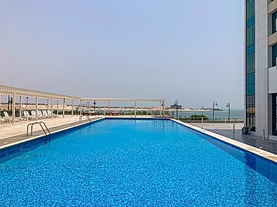 Sea View & Next to Vendome Mall | Chic 1BR Apartment | Entertainment City
