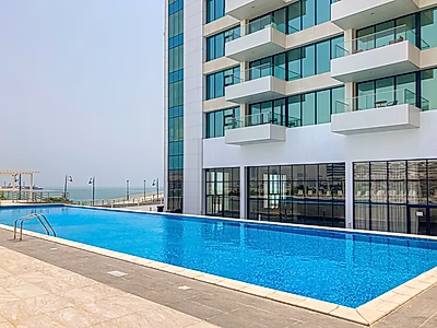 Sea View & Next to Vendome Mall | Chic 1BR Apartment | Entertainment City