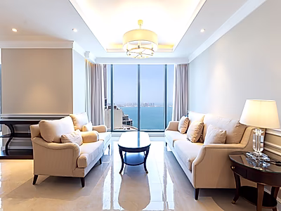 Furnished 2-Bedroom Apartment in West Bay | All Inclusive