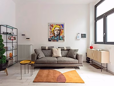 380,000 euros Stylish Ground-Floor Designer Apartment with Private Courtyard Access – City Life Area, Milan