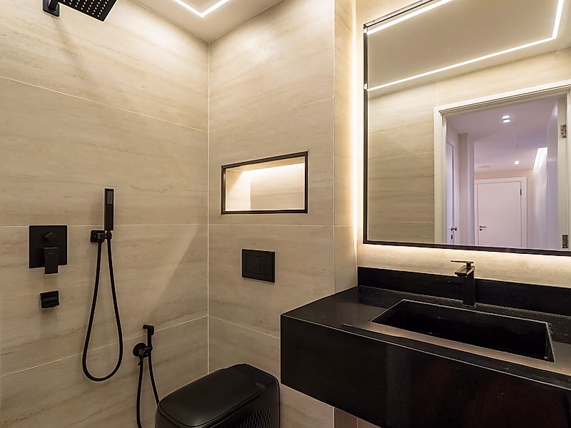 EXCLUSIVE AND UNIQUE 1 BEDROOM TOWNHOUSE | UNMATCHED VIEWS & LUXURY LIVING | VIVA BAHRIYA - Photo 9