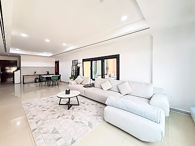 1BR+OFFICE CONVERTED INTO 2BR | HIGH FLOOR | PARTIAL MARINA & SEA VIEWS | PORTO ARABIA
