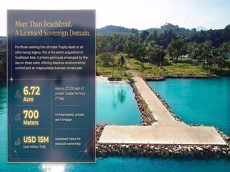 Private Lagoon Estate | Thailand  Exclusive Beachfront Land in the Heart of a Tropical Archipelago - Photo 7
