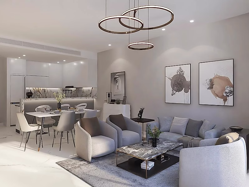 Corner 2-Bedroom Residence | Fully Finished | Prime Living in Lusail - Photo 2
