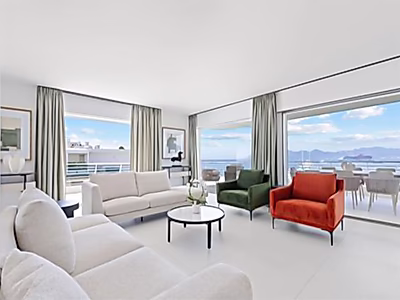 Cannes | Palm Beach | 3 Bedroom Duplex with Panoramic Sea View