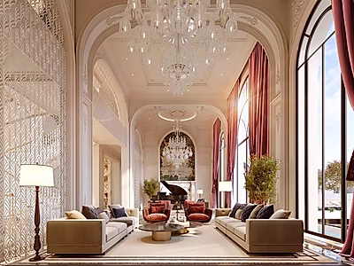 Ultra-Exclusive Mansion Living with Grand Interiors and Expansive Layout