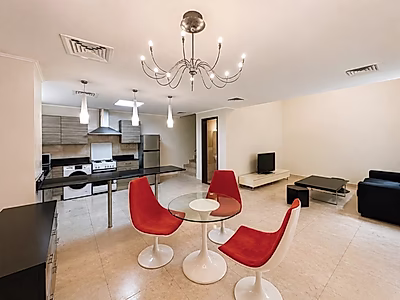 Mesmerizing 1BR FF duplex with Contemporary Elegance