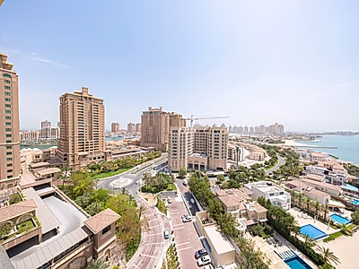 SEA VIEWS! BILLS INCLUDED 2 BEDROOM + MAID LUXURY APARTMENT