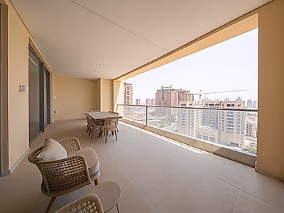SEA VIEWS! BILLS INCLUDED 2 BEDROOM + MAID LUXURY APARTMENT
