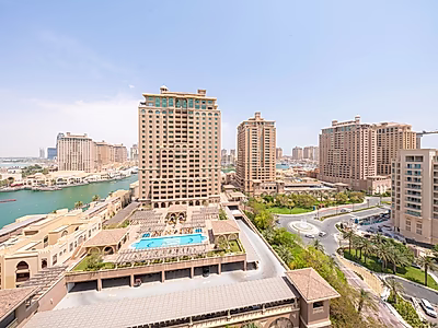 SEA VIEWS! BILLS INCLUDED 2 BEDROOM + MAID LUXURY APARTMENT