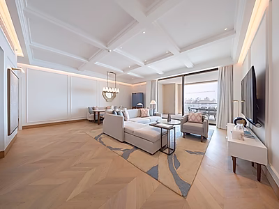 SEA VIEWS! BILLS INCLUDED 2 BEDROOM + MAID LUXURY APARTMENT