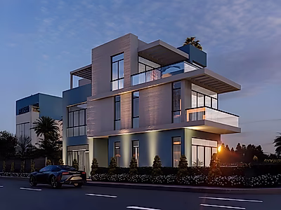 Luxury 3-Bedroom + Maid Villa | Qetaifan Island North