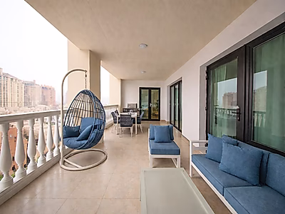 Upgraded 2BR with Balcony & Panoramic Views