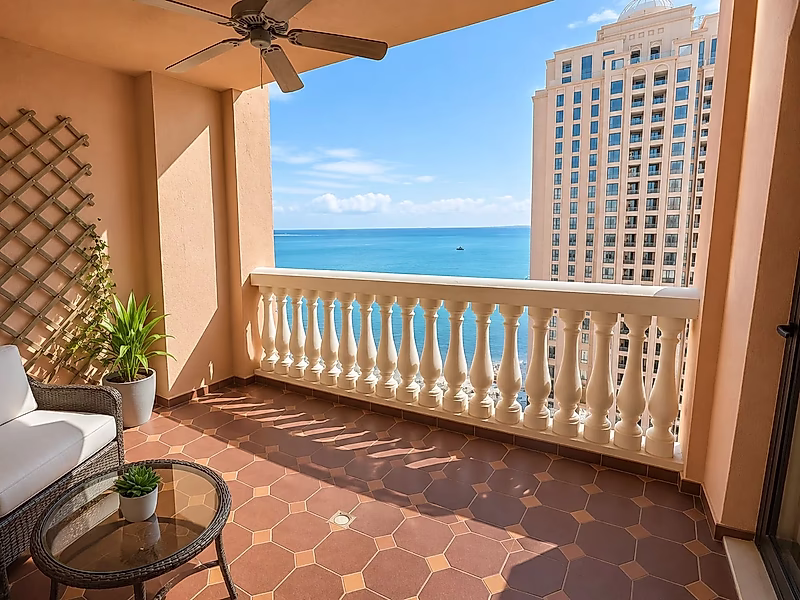 Amazing 2 Bedroom Sea View Apartment | Porto Arabia Tower | Freehold | Title Deed Ready - Photo 1