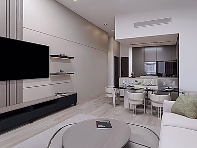 Stylish 1BR with Luxurious Finishes