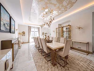 Ultra-Luxury 6-Bedroom Duplex with Eiffel Tower Views — Paris 8th, Golden Triangle