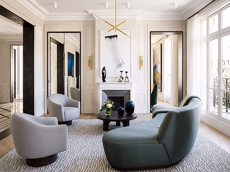 Exceptional 5-Suite Penthouse with Eiffel Tower Views — Trocadéro, Paris 16th - Photo 3