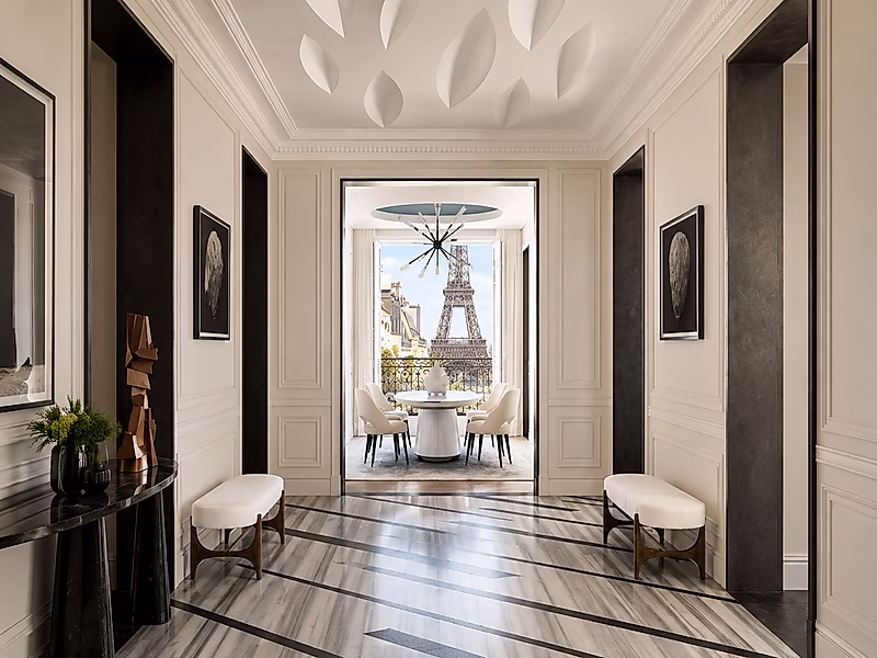 Exceptional 5-Suite Penthouse with Eiffel Tower Views — Trocadéro, Paris 16th - Photo 8