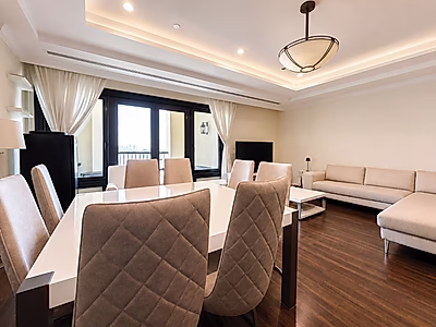 Luxury Fully Renovated 4BR + Maid with Huge Balcony & Stunning Marina Views | Porto Arabia