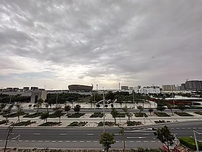 Elegant 2BR Apartment with Stadium View