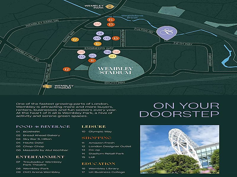 Wembley, London – High-Growth One-Bedroom Investment in a Transforming District - Photo 18