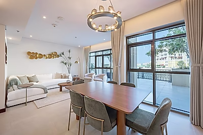Luxury 3BR Duplex in The Pearl | Ready to Move In With 5 Years Payment Plan