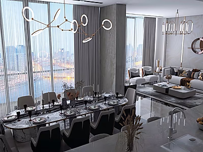 Luxurious Area In Lusail 3-Bedrooms Apartment Full Sea View