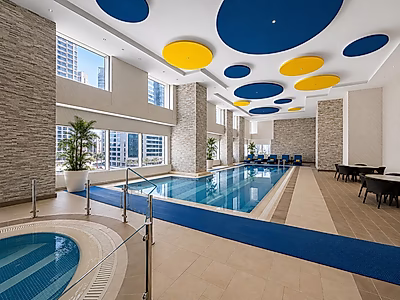 OWN IN CENTARA WEST BAY | One Minute to the Beach | Premium 2BR Apartment