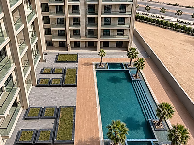 Brand-New Studio Facing the Mall & Pool | High-Growth Investment Opportunity