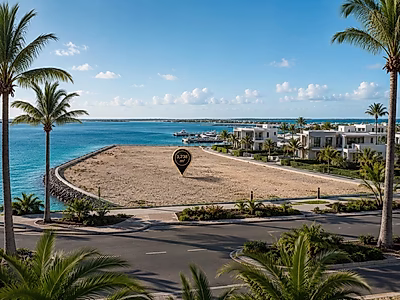 Prime Waterfront Land in Qateifan Island