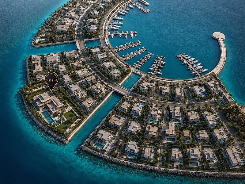 Prime Waterfront Land in Qateifan Island - Photo 11