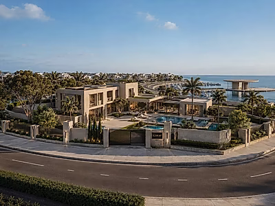 Prime Waterfront Land in Qateifan Island