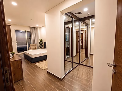 Furnished 2-Bedroom Freehold Apartment with Stunning Stadium View in Lusail, Erkiyah