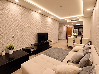 Furnished 2-Bedroom Freehold Apartment with Stunning Stadium View in Lusail, Erkiyah