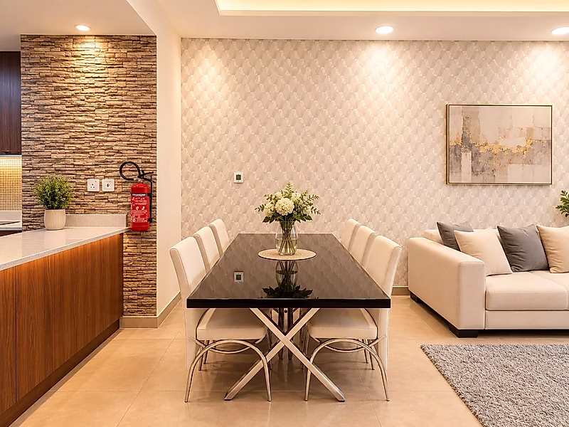 Furnished 2-Bedroom Freehold Apartment with Stunning Stadium View in Lusail, Erkiyah - Photo 13