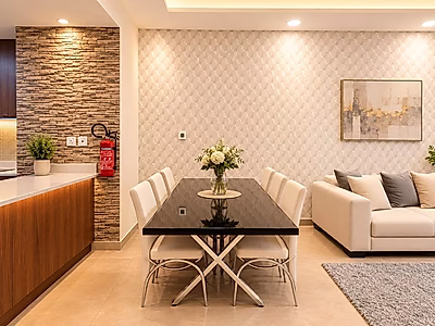Furnished 2-Bedroom Freehold Apartment with Stunning Stadium View in Lusail, Erkiyah