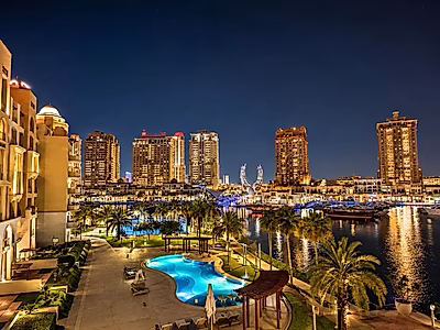 Luxurious Freehold Residence at The St. Regis Marsa Arabia Island, The Pearl-Qatar | Furnished 2BR+Maid