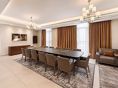 5-Bedroom Penthouse with Panoramic Qatar Views & 5-Star Amenities