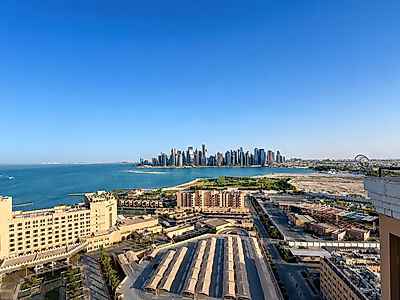 5-Bedroom Penthouse with Panoramic Qatar Views & 5-Star Amenities