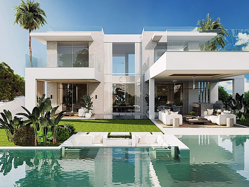 Villa Erina | Ultra-Luxury Villa in Marbella Golden Mile | 7 Bedrooms | Private Rooftop & Heated Pool - Photo 1