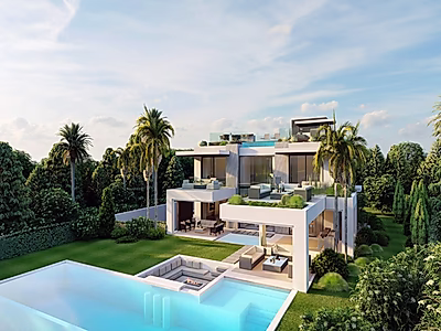Villa Erina | Ultra-Luxury Villa in Marbella Golden Mile | 7 Bedrooms | Private Rooftop & Heated Pool