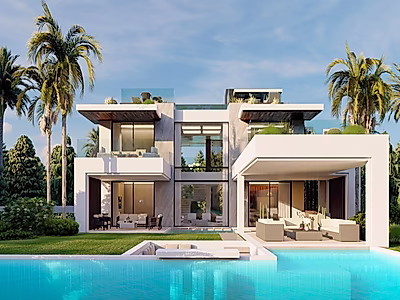 Villa Erina | Ultra-Luxury Villa in Marbella Golden Mile | 7 Bedrooms | Private Rooftop & Heated Pool