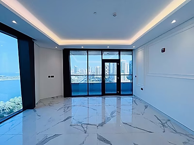 A Home Framed by Water and Skyline | 2 Master Bedroom Marina View Residence