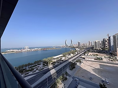A Home Framed by Water and Skyline | 2 Master Bedroom Marina View Residence