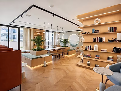 Elegant 2BR Apartment with Waterfront Views