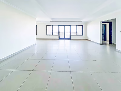 3-Bedroom Semi-Furnished Apartment for Rent in Porto Arabia